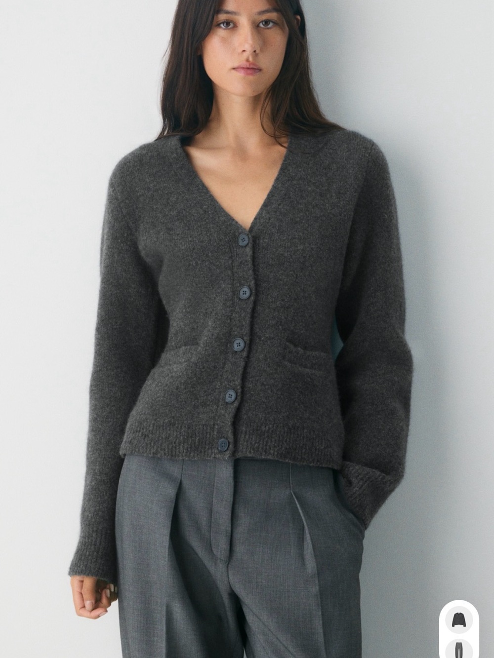 Babaton Seaport V-Neck Cardigan